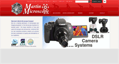 Desktop Screenshot of martinmicroscope.com